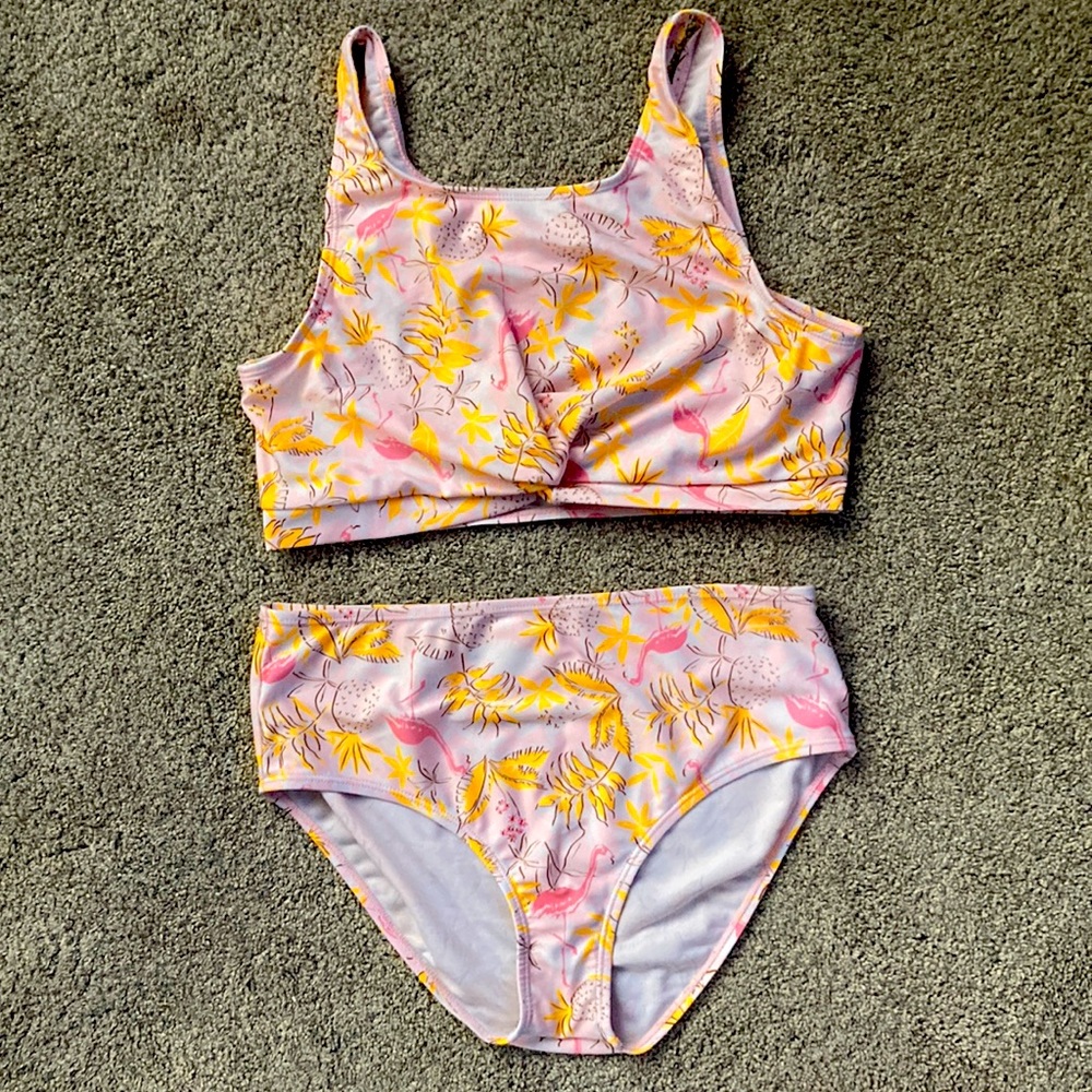 Bathing suit, two piece.       Brand is Sol swim